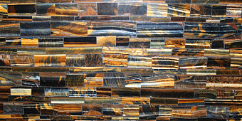 Самоцвет Tiger Eye Blue Yellow - Тайгер Ай Блю Еллоу